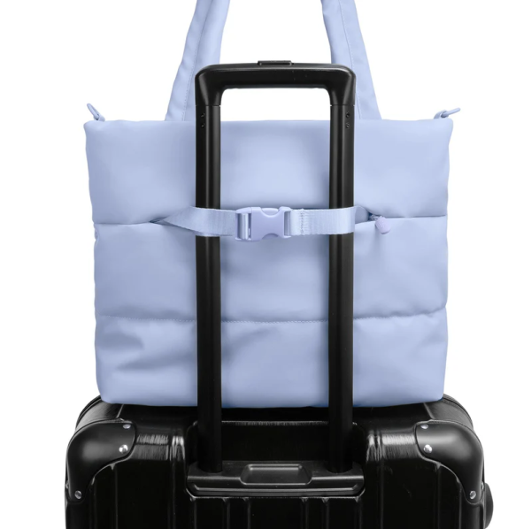 Heys puffer tote laukku vaaleansininen-4