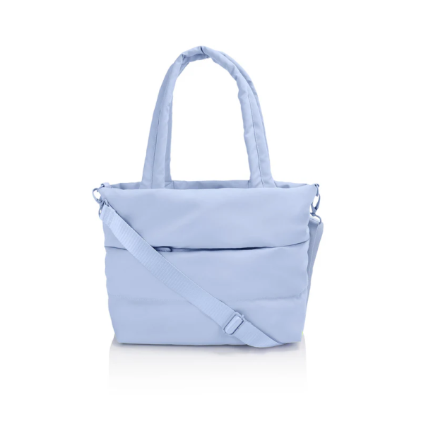 Heys puffer tote laukku vaaleansininen-6