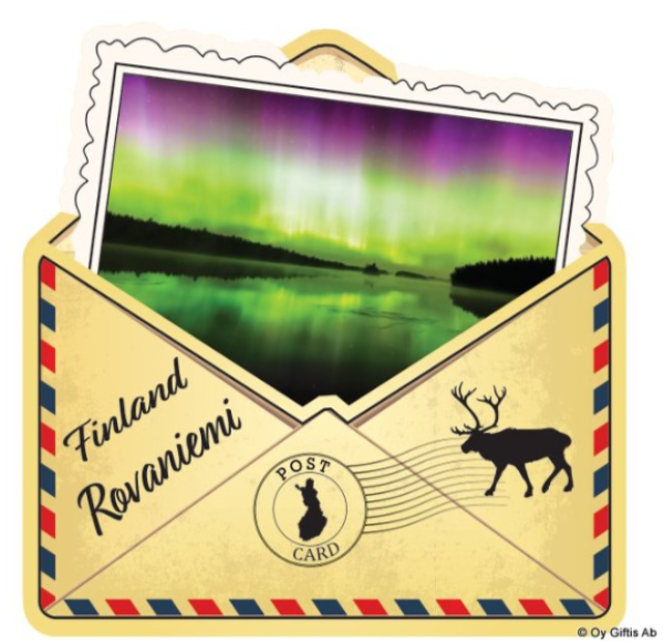 Ileart Revontuli järvi puumagneetti