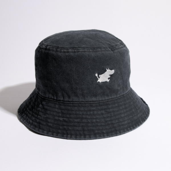 Kalastajahattu Kivipesty denim Muumipeikko