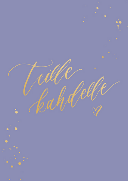 Kalligrafiastudio Teille kahdelle <3