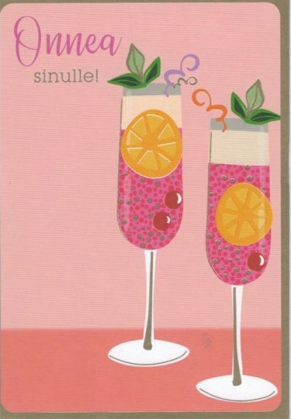 Karto lasit onnea sinulle kortti