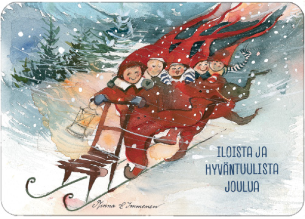 Karto Minna Immonen tontut ja potkuri kortti