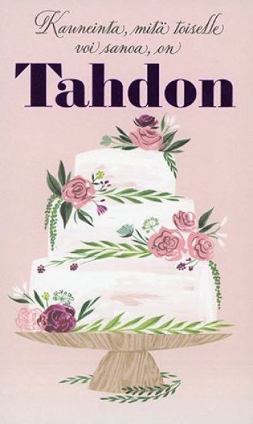 Karto Tahdon hääkakku