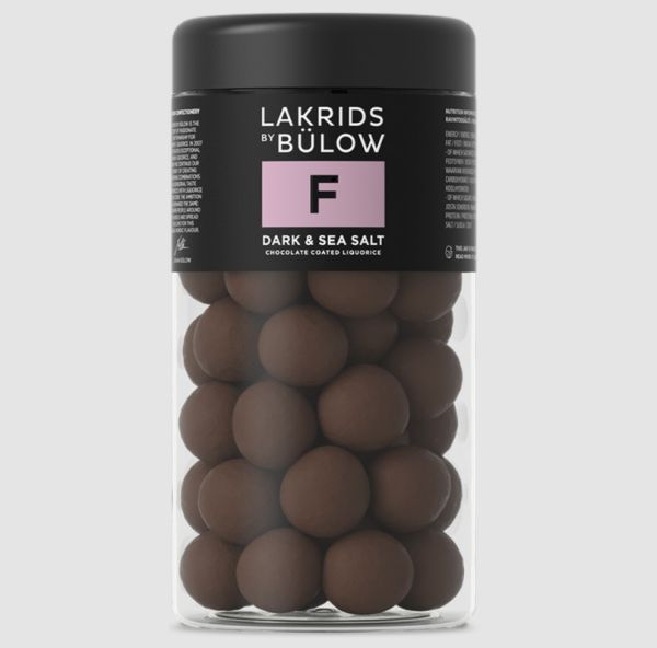 Lakrids by Bülow F Dark & sea salt 270 g