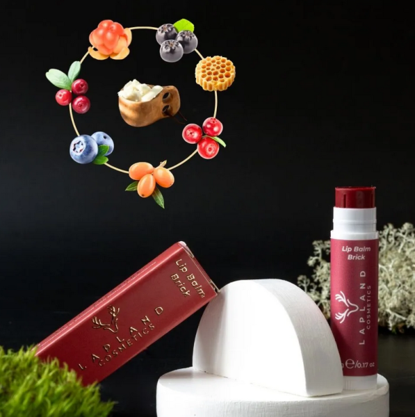 Lapland Cosmetics sävyttävä huulivoide brick 5g-3