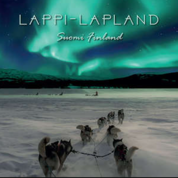 Linnapaperi Lapland huskyvaljakko magneetti