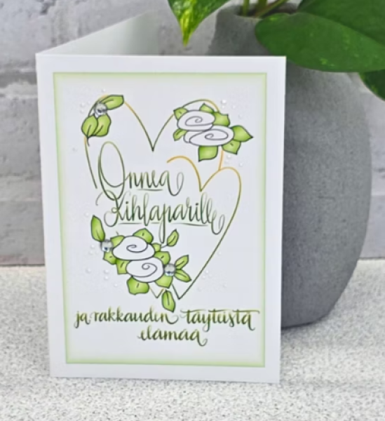 Lean Verstas Kihlakortti rakkauden täyteistä elämää