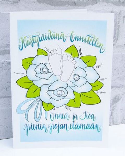 Lean verstas kastepäivänä poika, varpaat