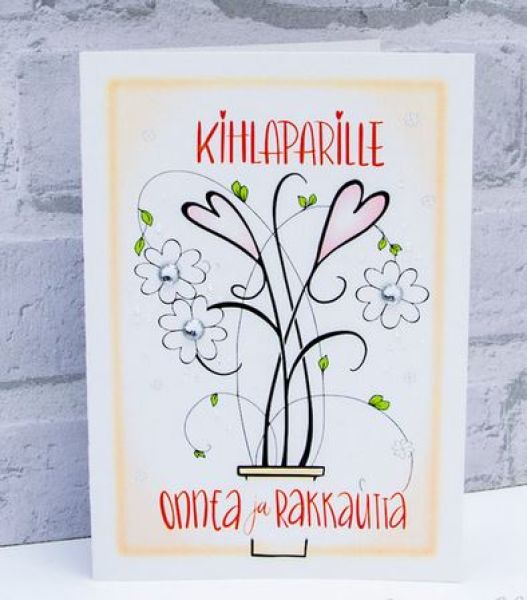 Lean Verstas kihlaparille onnea ja rakkautta