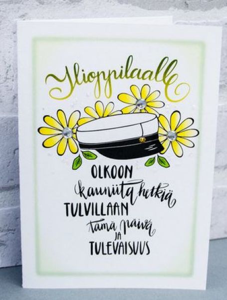 Lean Verstas ylioppilas kauniita hetkiä kortti
