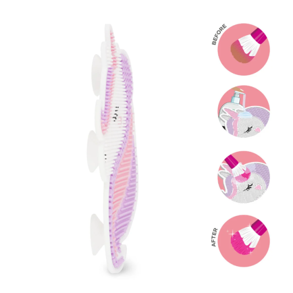 Make-up brush cleaning mat unicorn-3