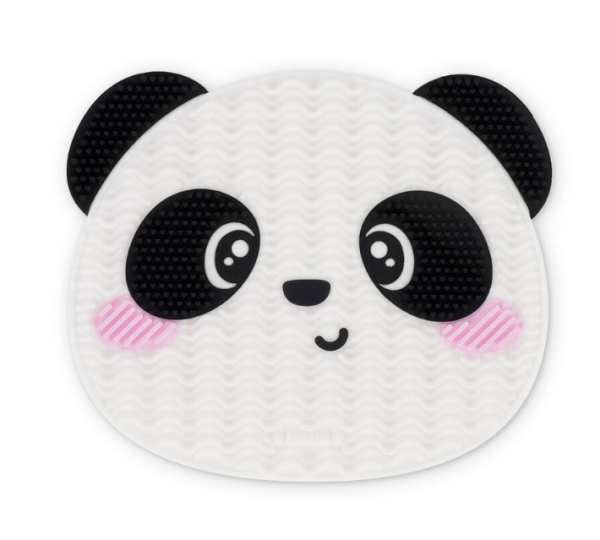 Make-up brush cleaning mat Panda