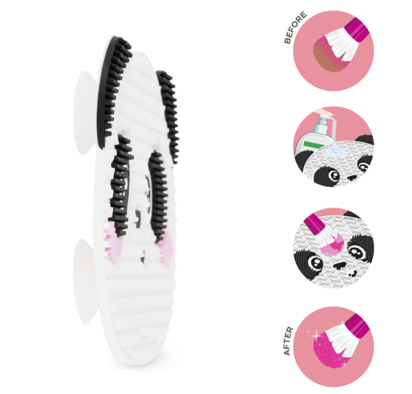 Make-up brush cleaning mat Panda-3