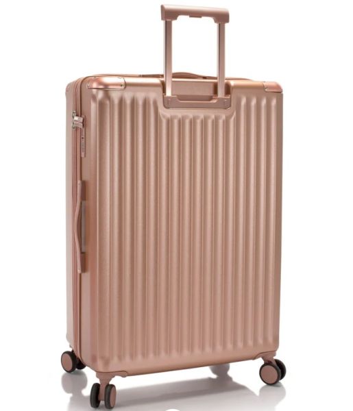 Luxe matkalaukku ruusukulta 30