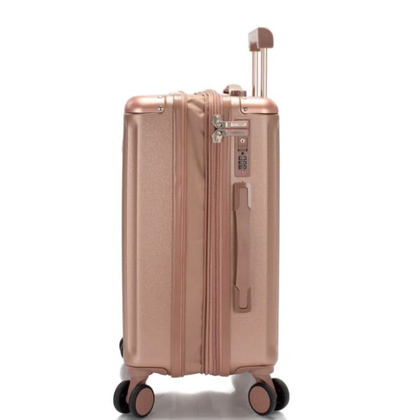 Luxe matkalaukku ruusukulta 21