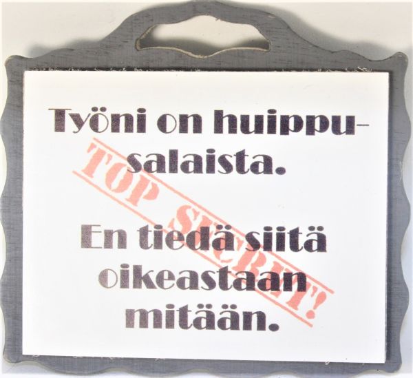 Johan magneetti top secret