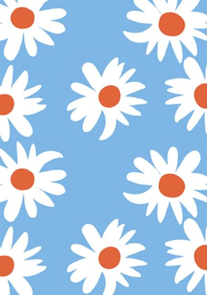 Marimekko Rakastaa ei rakasta vaaleansininen kortti