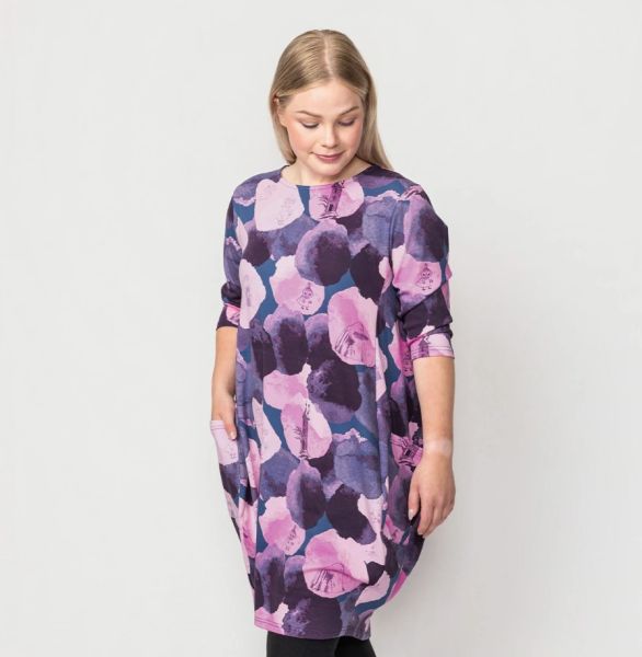 Muumimekko Iida Utu pinkki-2