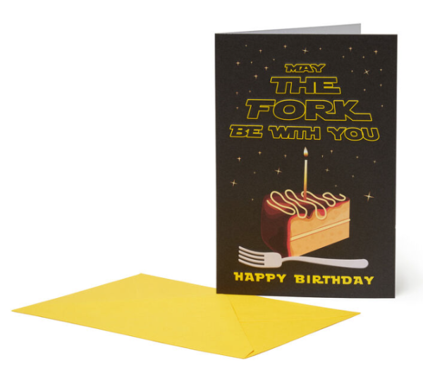 May the fork be with you kortti