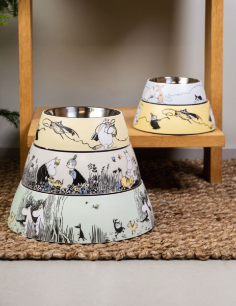 Muurla Moomin for pets kulho M keltainen-6