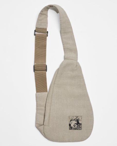 Muumi crossbodylaukku nature