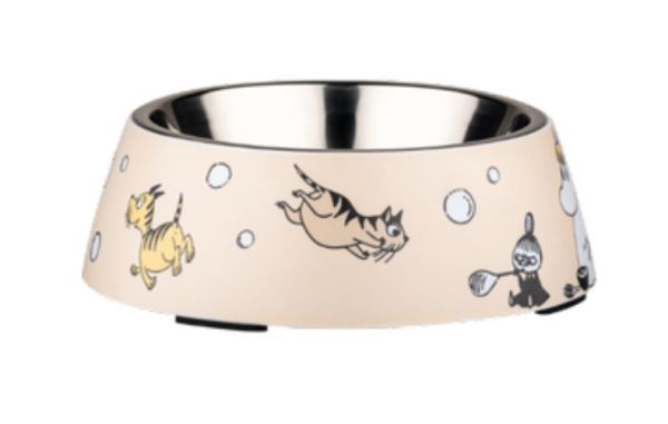 Muurla Moomin for pets kulho M beige-3