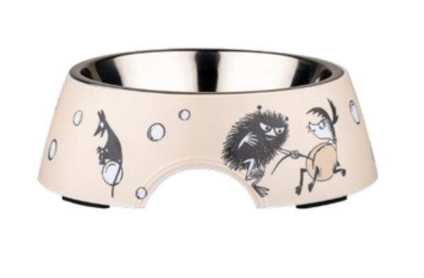 Muurla Moomin for pets kulho M beige-4