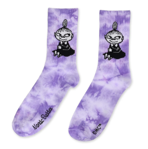 Naisten muumisukka Pikku myy tie dye (L)