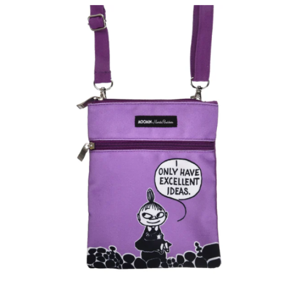 Muumi passipussi Pikku myy violetti