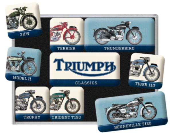 Nostalgic art magneettisetti Triumph-2