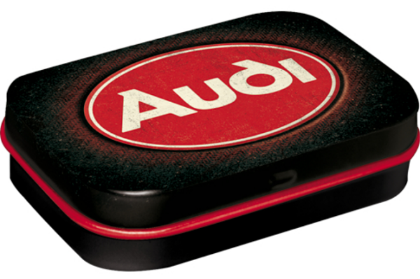 Nostalgic art pastillirasia Audi red