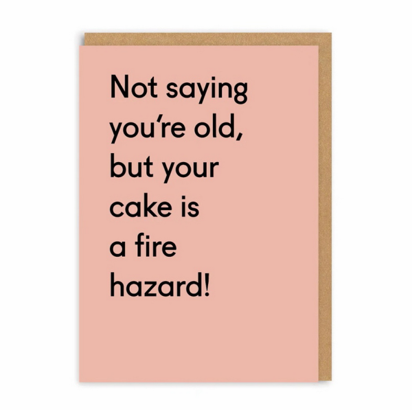 Ohh deer fire hazard kortti