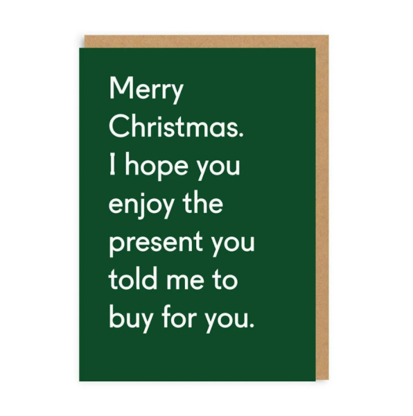 Ohh deer merry christmas kortti