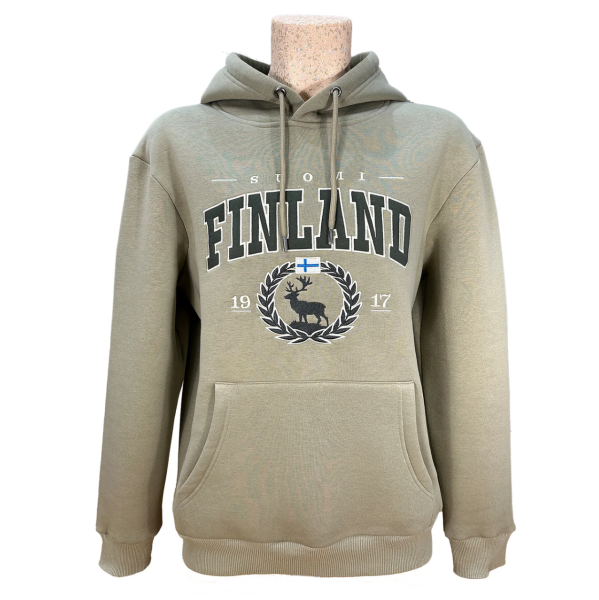 Ola nesje huppari Finland vihreä