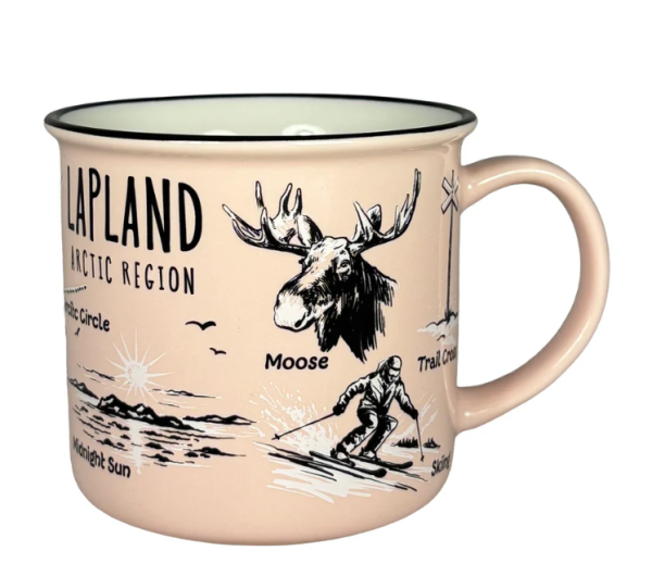 Ola nesje muki Lapland vaalea roosa