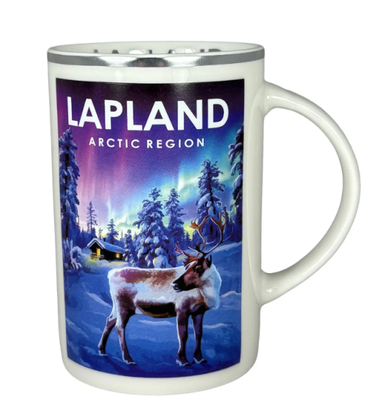 Ola Nesje muki Lapland poro hopeareunus