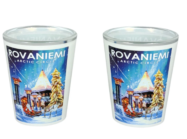 Ola nesje shottilasi 2-pack Rovaniemi