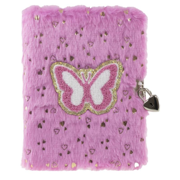 Päiväkirja perhonen pinkki