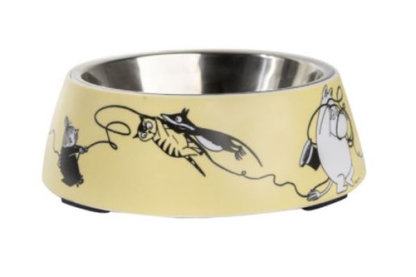 Muurla Moomin for pets kulho M keltainen-2