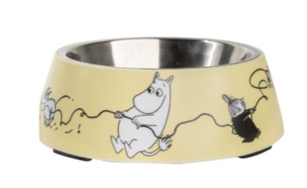 Muurla Moomin for pets kulho M keltainen-3