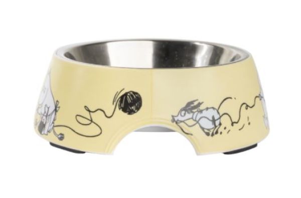 Muurla Moomin for pets kulho M keltainen-4