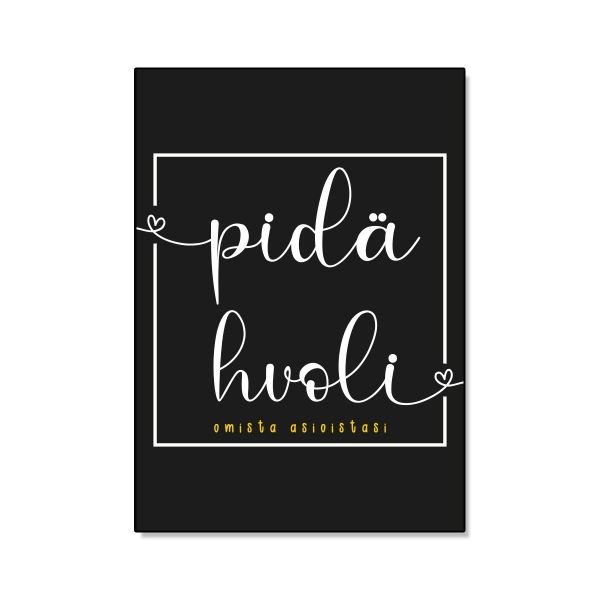Paskakauppa pidä huoli kortti