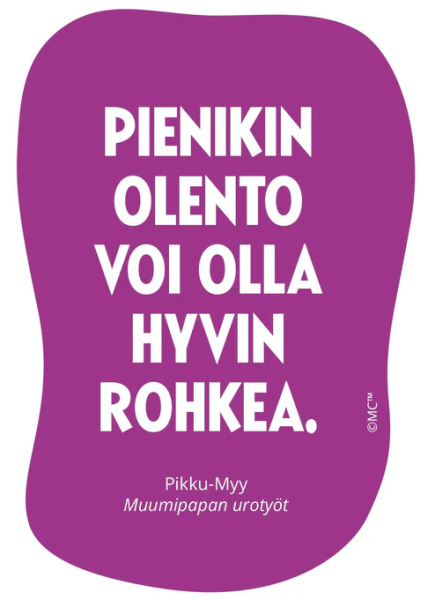 Muumi vinyylitarra Pieni olento