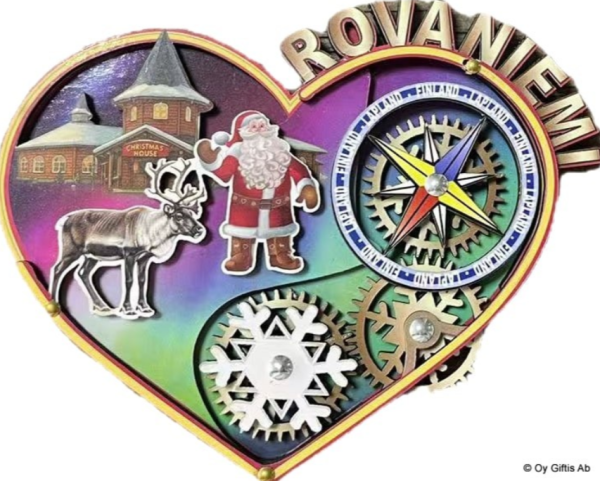 Giftis puumagneetti Rovaniemi sydän