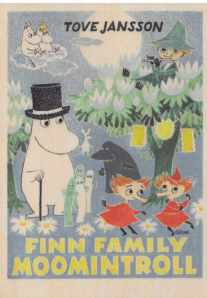 Muumi Puutaulu Moomin Finn Family