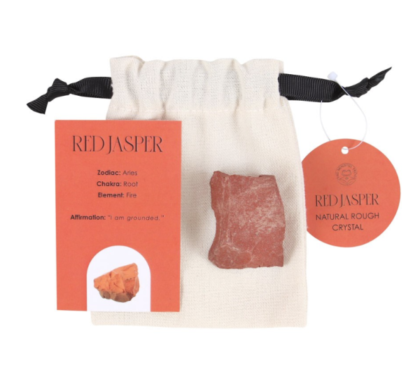 Red jasper kristalli
