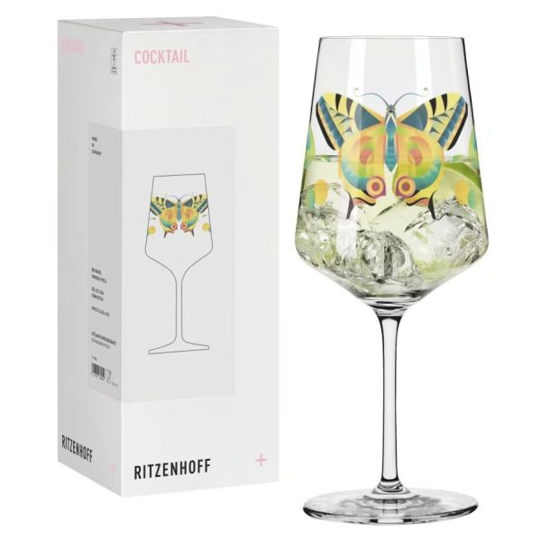 Ritzenhoff lasi Colorful butterfly-2
