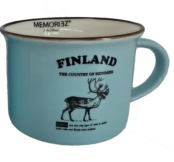 Robin ruth muki country of reindeer sininen