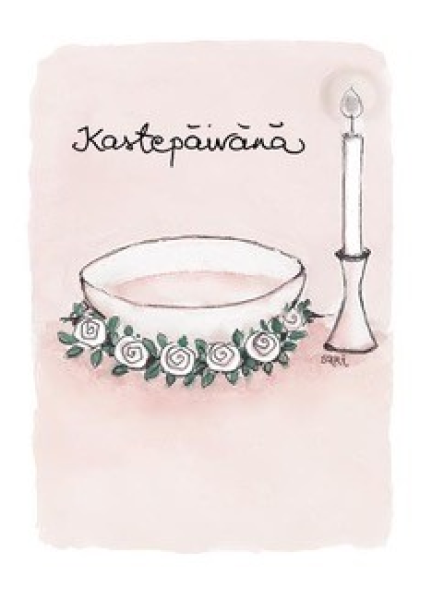 Sari Haapa kastepäivänä punainen kortti